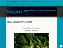 Tablet Screenshot of peacecodice.com